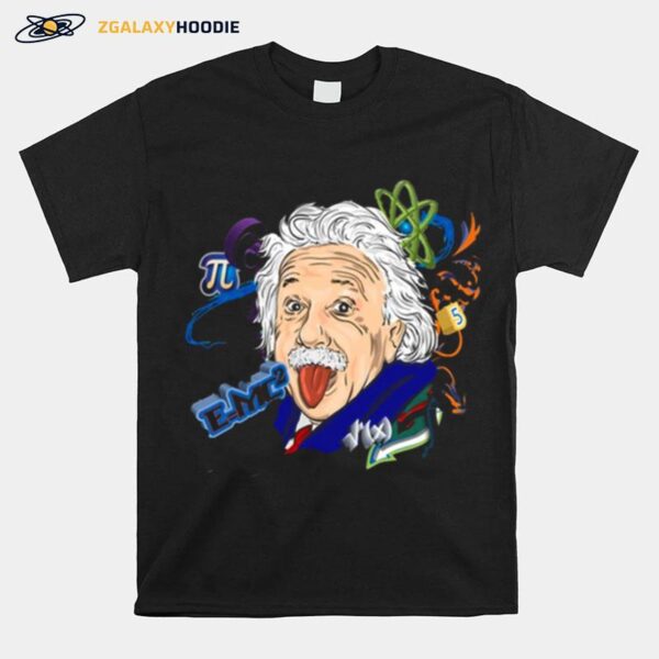 Crazy Scientist Albert Einstein T-Shirt