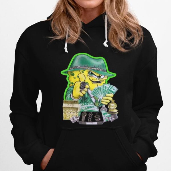 Creamcloset Merch Gangster Spongebob Bling 2000S Hoodie