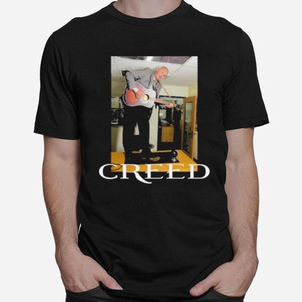 Creed Bratton Creed Black T-Shirt