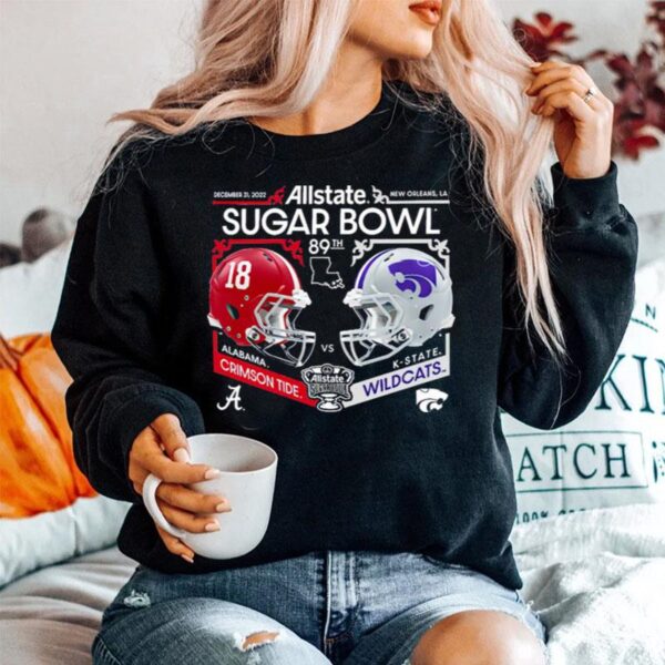 Crimson Tide Vs Wildcats 89Th Allstate Sugar Bowl Sweater