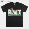 Cristiano Ronaldo Portugal Last World Cup Copy T-Shirt