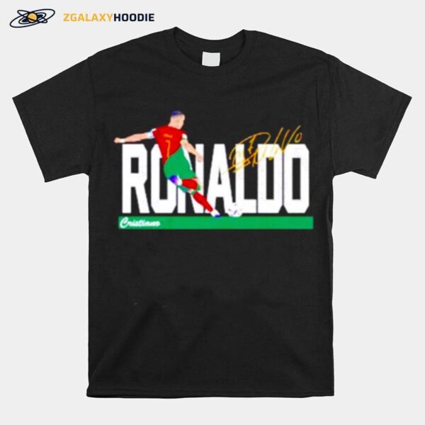 Cristiano Ronaldo Portugal Last World Cup T-Shirt