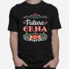 Crna Nurse Anesthetist Anesthesiologist Rn Floral T-Shirt