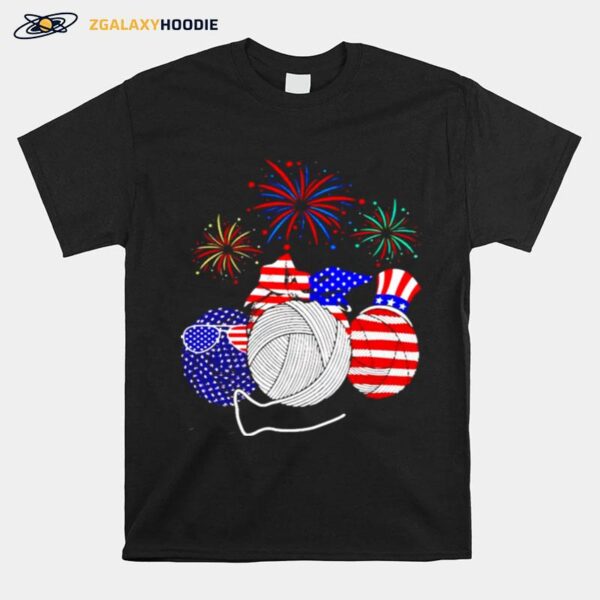 Crochet Firework 4Th Of July T-Shirt