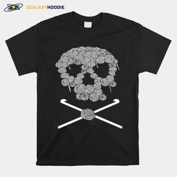 Crochet Skeleton Skull T-Shirt