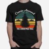 Crocin Around The Christmas Tree Xmas Vintage T-Shirt