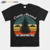 Crocin Around The Christmas Tree Xmas Vintage T-Shirt