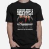 Crosby Stills Nash Young 55Th Anniversary 1968 %E2%80%93 2023 Thank You For The Memories Signatures T-Shirt