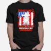 Deployed Husband American Flag Christian Prayers T-Shirt