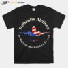 Desantis Airlines Political Meme Ron Desantis Us Flag T-Shirt