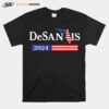 Desantis Florida 2024 Flag T-Shirt