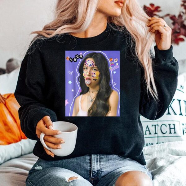 Design By Olivia And Rodrigo Sour Merch Sweater