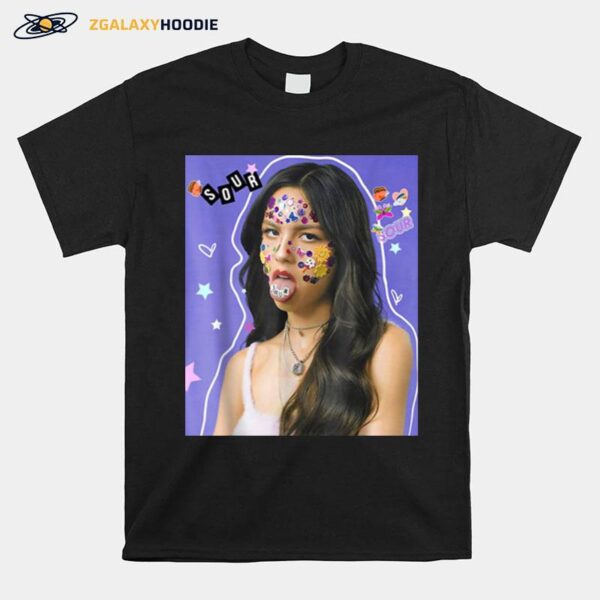 Design By Olivia And Rodrigo Sour Merch T-Shirt