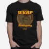 Design Of Wkrp In Cincinnati Turkey Drop For Thanksgiving Day T-Shirt
