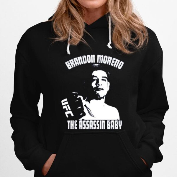 Designs White Brandon Moreno Hoodie