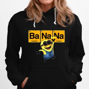 Despicable Me Minions Banana Elemental Square Happy Portrait Hoodie