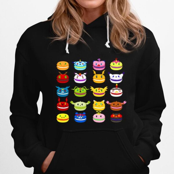 Desserts Funny Digimon Hoodie