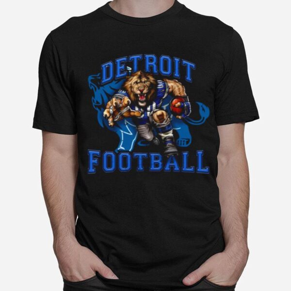 Detroit Football Detroit Lions Team T-Shirt