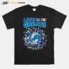 Detroit Lions All Time Greats Signatures T-Shirt