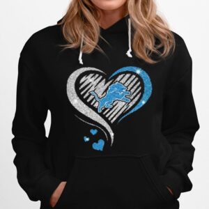 Detroit Lions Hearts Diamond 2023 Hoodie