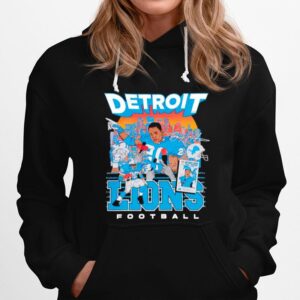 Detroit Lions Sanders Smplfd Football Hoodie