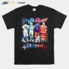 Detroit Miguel Cabrera Barry Sanders Isiah Thomas And Steve Yzerman Detroit Signatures 2022 T-Shirt