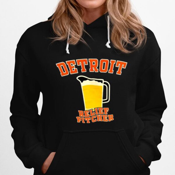 Detroit Relief Pitcher Beer Hoodie