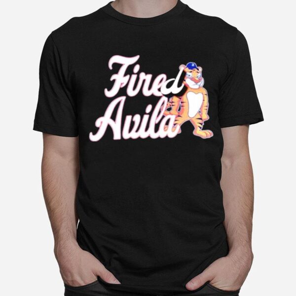Detroit Tigers Fire Avila T-Shirt