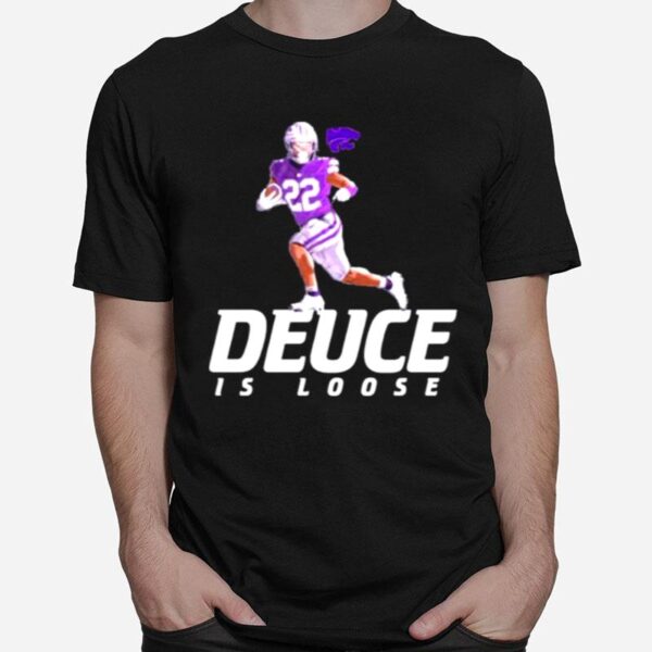 Deuce Is Loose Deuce Vaughn Kansas State Wildcats Copy T-Shirt