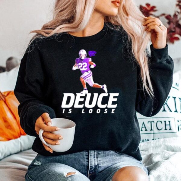 Deuce Is Loose Deuce Vaughn Kansas State Wildcats Sweater