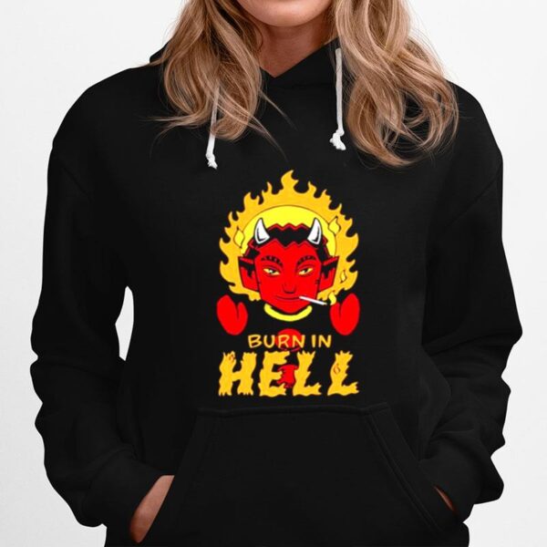 Devil Puppet Burn In Hell Hoodie
