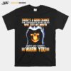 Devil Theres A Good Chance The Thoughts In My Head Will Exit My Mouth T-Shirt