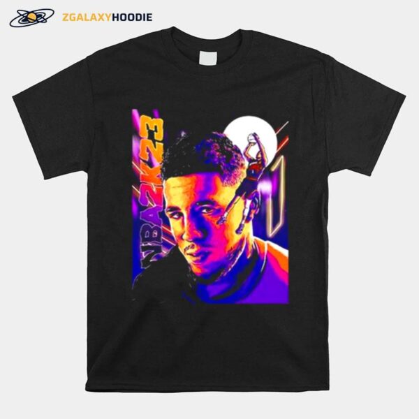 Devin Booker Nba 2K23 Edition Cover T-Shirt