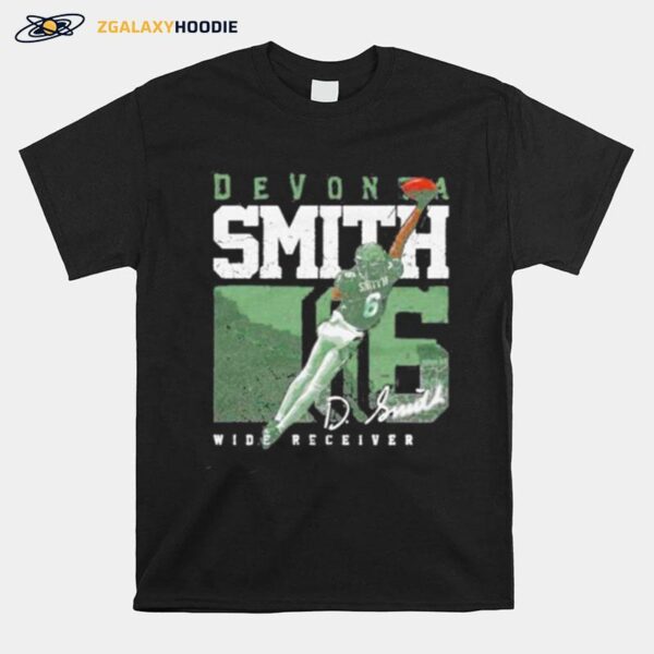 Devonta Smith Wide Receiver Philadelphia Eagles Catch T-Shirt