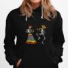 Dia De Los Muertos Dance Of Death Macabre Skeleton Halloween Hoodie