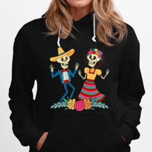 Dia De Los Muertos Day Of The Dead Mexican Skeleton Hoodie