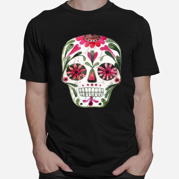 Dia De Los Muertos Day Of The Dead Skull T-Shirt