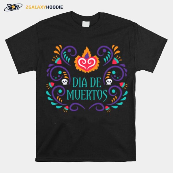 Dia De Los Muertos Mexico Holiday T-Shirt