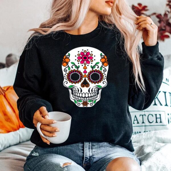 Dia De Los Muertos Sugar Skull Day Of The Dead Sweater