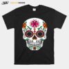 Dia De Los Muertos Sugar Skull Day Of The Dead T-Shirt