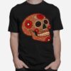 Dia De Los Muertos Sugar Skull In Mexican T-Shirt