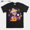 Dia De Muertos Day Of Dead Sugar Skeleton Play Guitar T-Shirt