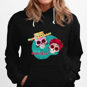 Dia De Muertos Day Of The Dead Sugar Skulls Couple Hoodie