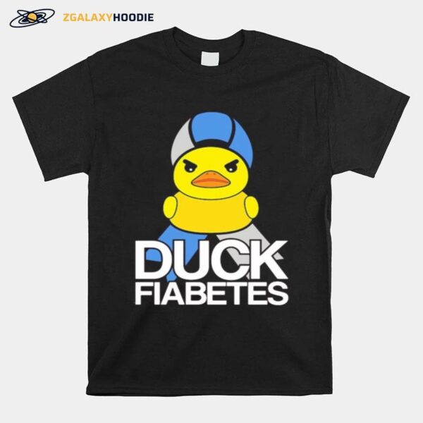 Diabetes Cute Duck Fiabetes T-Shirt