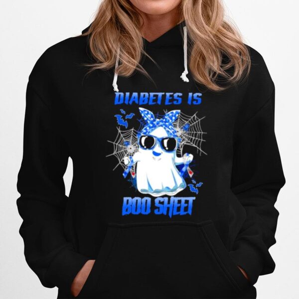 Diabetes Is Boo Sheet Happy Halloween Hoodie