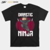 Diabetes Ninja Type Two Diabetes Fighter Stealth Ninjas T-Shirt