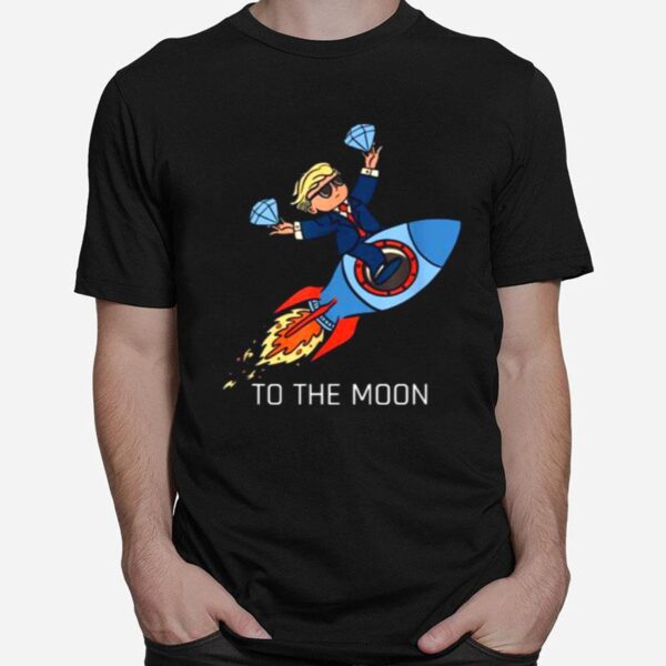 Diamond Hands To The Moon T-Shirt