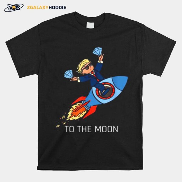 Diamond Hands To The Moon T-Shirt