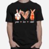 Diamond Peace Love And Rabbit T-Shirt