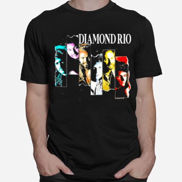 Diamond Rio 1993 Tour Vintage 90S Graphic T-Shirt